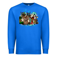 True Royal love wood slice ornament Premium Sweatshirt - JahusDesignShop