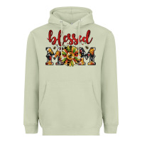 Matcha Christmas blessed mom Heavyweight Hoodie - JahusDesignShop
