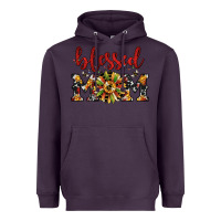 Plum Christmas blessed mom Heavyweight Hoodie - JahusDesignShop