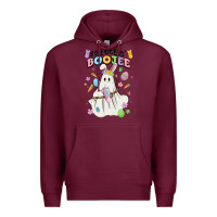 Burgundy so peepin boujee Premium Hoodie - MaliasSmallBusiness