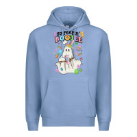 Colony Blue so peepin boujee Premium Hoodie - MaliasSmallBusiness