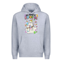 Heather Grey so peepin boujee Premium Hoodie - MaliasSmallBusiness