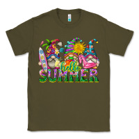 Army Green hello summer gnome Classic Tee - texasbilliewilder