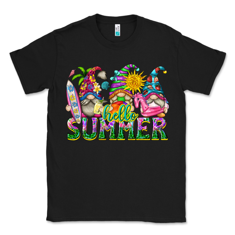 Hello Summer Gnome Classic Tee by texasbilliewilder | Teevron