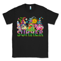 Black hello summer gnome Classic Tee - texasbilliewilder