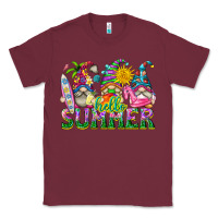 Burgundy hello summer gnome Classic Tee - texasbilliewilder
