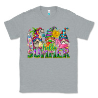 Heather Grey hello summer gnome Classic Tee - texasbilliewilder