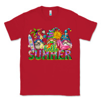 Red hello summer gnome Classic Tee - texasbilliewilder