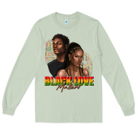 Matcha afro black love matters Long Sleeve Tee - texasbilliewilder