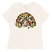 Merino Wool Ram Lily Rainbow Ladies Tee | Teevron