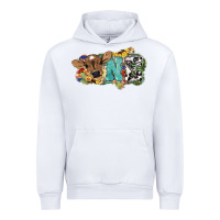 White one baby cow Urban Hoodie - NancyCooperArtShop