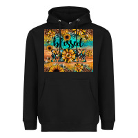 Black blessed mom Heavyweight Hoodie - JahusDesignShop