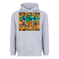 Heather Grey blessed mom Heavyweight Hoodie - JahusDesignShop