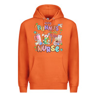 Carrot every favorite bunnys nurse Premium Hoodie - MaliasSmallBusiness