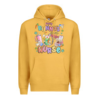 Mustard every favorite bunnys nurse Premium Hoodie - MaliasSmallBusiness