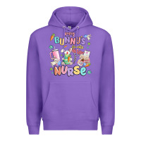 Purple every favorite bunnys nurse Premium Hoodie - MaliasSmallBusiness