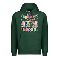 Sports Green every favorite bunnys nurse Premium Hoodie - MaliasSmallBusiness