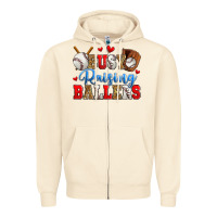 Sandshell busy raising ballers baseball Zipper Hoodie - Zillion Design Studio
