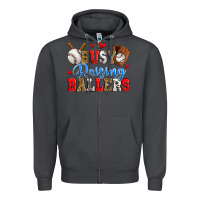 Smoke busy raising ballers baseball Zipper Hoodie - Zillion Design Studio