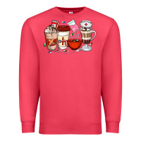 Cardinal Nurse Coffee Cups Premium Sweatshirt - Artiststas