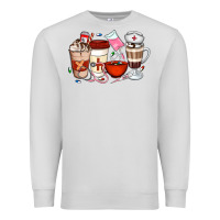 Dove Grey Nurse Coffee Cups Premium Sweatshirt - Artiststas