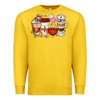 Lemon Nurse Coffee Cups Premium Sweatshirt - Artiststas