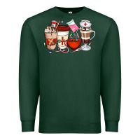 Sports Green Nurse Coffee Cups Premium Sweatshirt - Artiststas