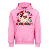 Fuchsia Pink rockin around the classroom Urban Hoodie - MaliasSmallBusiness