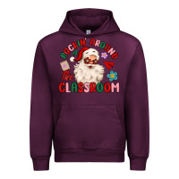 Mauve Wine rockin around the classroom Urban Hoodie - MaliasSmallBusiness