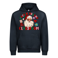 Navy rockin around the classroom Urban Hoodie - MaliasSmallBusiness