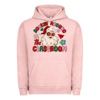 Pigment Salmon rockin around the classroom Urban Hoodie - MaliasSmallBusiness