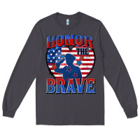 Smoke honor the brave Long Sleeve Tee - Zillion Design Studio