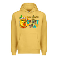 Antique Gold sunshine and sweet tea Premium Hoodie - AdoDesignShop