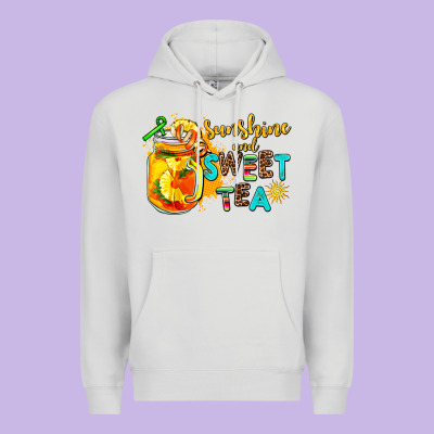 Sunshine And Sweet Tea Premium Hoodie Designed By Adodesignshop