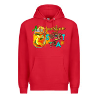 Red sunshine and sweet tea Premium Hoodie - AdoDesignShop