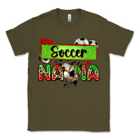 Army Green soccer nana with leopard Classic Tee - Zillion Design Studio
