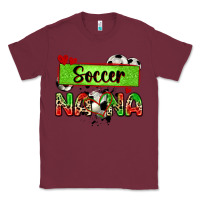 Burgundy soccer nana with leopard Classic Tee - Zillion Design Studio