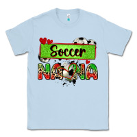 Dusty Blue soccer nana with leopard Classic Tee - Zillion Design Studio
