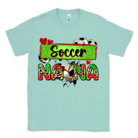 Seafoam soccer nana with leopard Classic Tee - Zillion Design Studio
