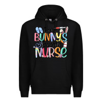 Black every bunny's favorite nurse Premium Hoodie - MaliasSmallBusiness