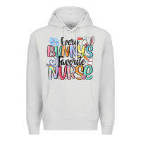 Dove Grey every bunny's favorite nurse Premium Hoodie - MaliasSmallBusiness
