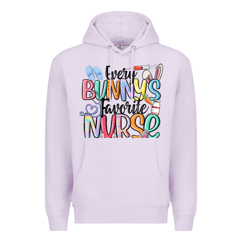 Every Bunny's Favorite Nurse Premium Hoodie by MaliasSmallBusiness | Teevron