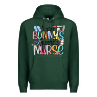 Sports Green every bunny's favorite nurse Premium Hoodie - MaliasSmallBusiness