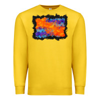 Lemon halloween bat background Premium Sweatshirt - BundleAndBundleShop