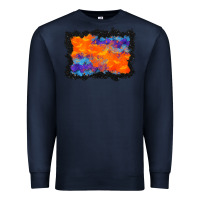 Navy halloween bat background Premium Sweatshirt - BundleAndBundleShop