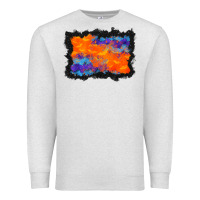 Oatmeal Heather halloween bat background Premium Sweatshirt - BundleAndBundleShop