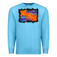 Ocean Blue halloween bat background Premium Sweatshirt - BundleAndBundleShop