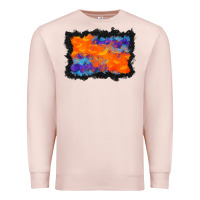 Pale Pink halloween bat background Premium Sweatshirt - BundleAndBundleShop