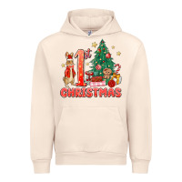 Sandshell red christmas bunny 1st christmas Urban Hoodie - MaliasSmallBusiness