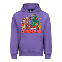 Tulip red christmas bunny 1st christmas Urban Hoodie - MaliasSmallBusiness